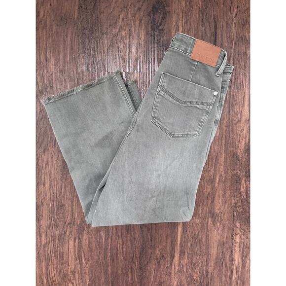 Judy Blue Green Wide Leg Jeans Boho Casual Cotton NWOT - Picture 1 of 7